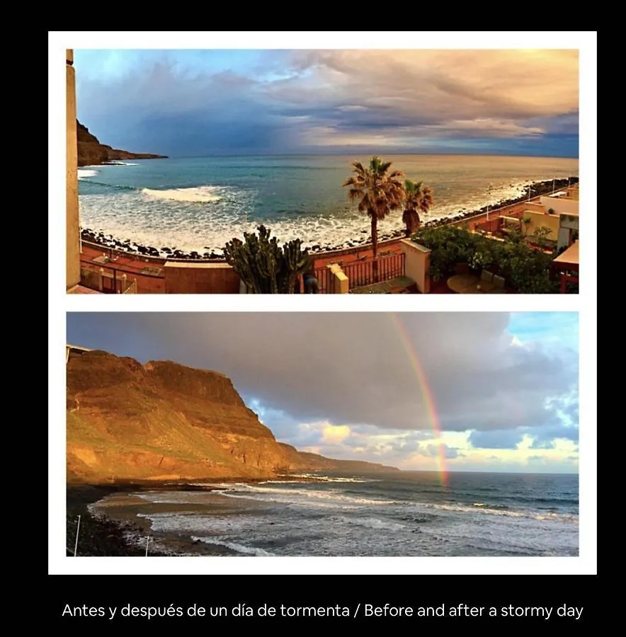 Apartment Overtheocean Big Terrace And Xl Bed Cabo Verde Spain